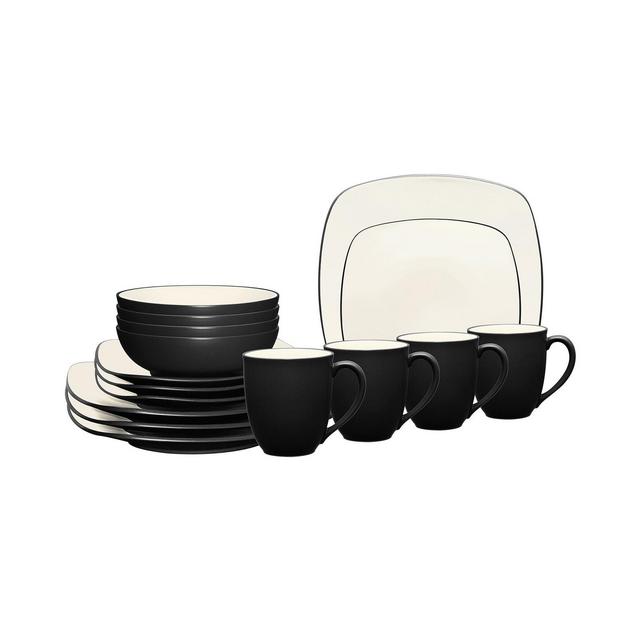 Noritake Colorwave Square 16-Pc. Dinnerware Set, Service for 4