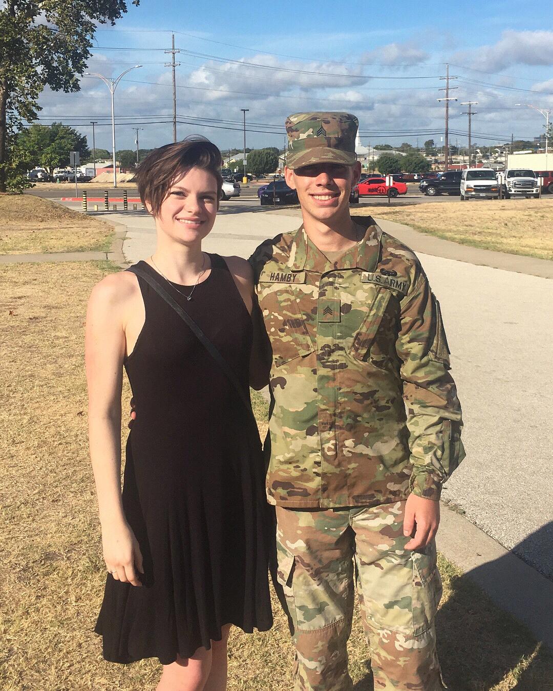 Tyler's promotion to Sergeant in August of 2018.