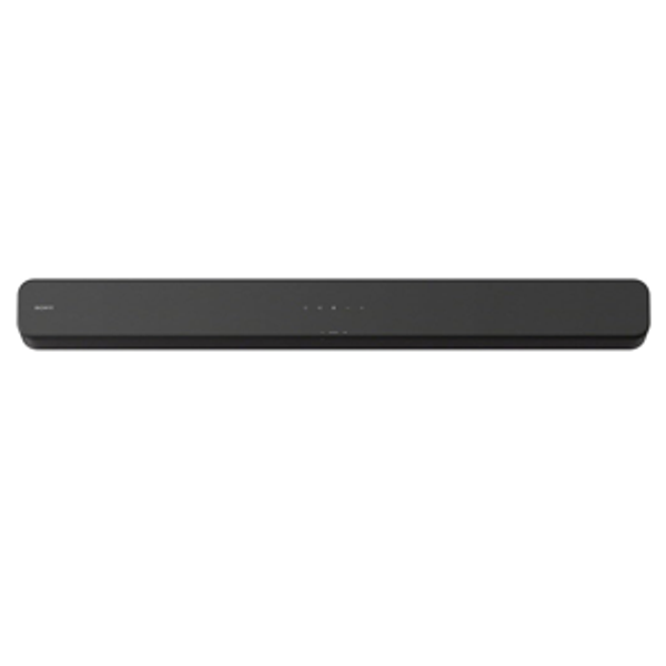 Sony S100F 2.0ch Soundbar with Bass Reflex Speaker, Integrated Tweeter and Bluetooth, (HTS100F), easy setup, compact, home office use with clear sound black