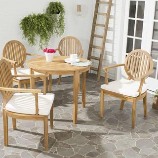 5-Piece Outdoor Dining Set with Cushions