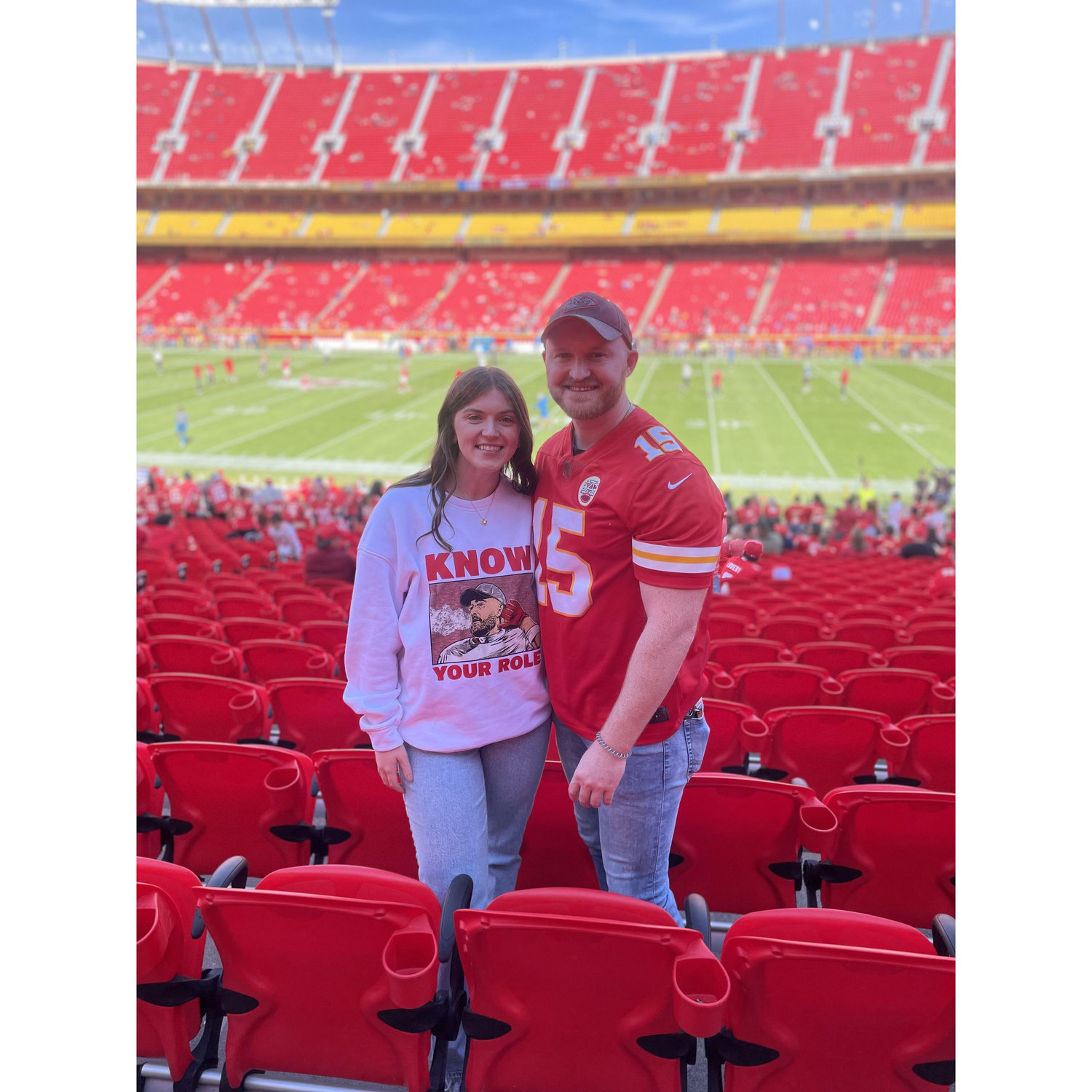 Our first Chiefs Game together!