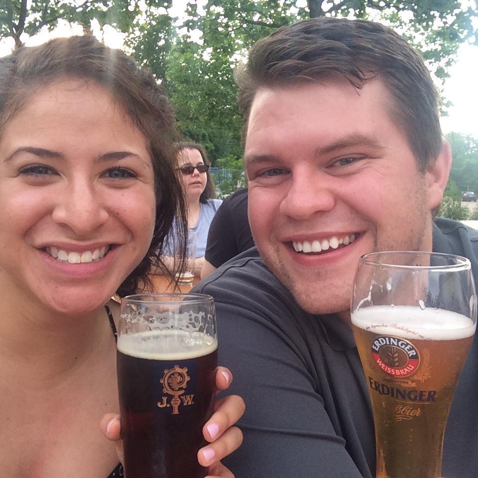 Biergarten in Berlin, Germany - Summer 2016. Prost!