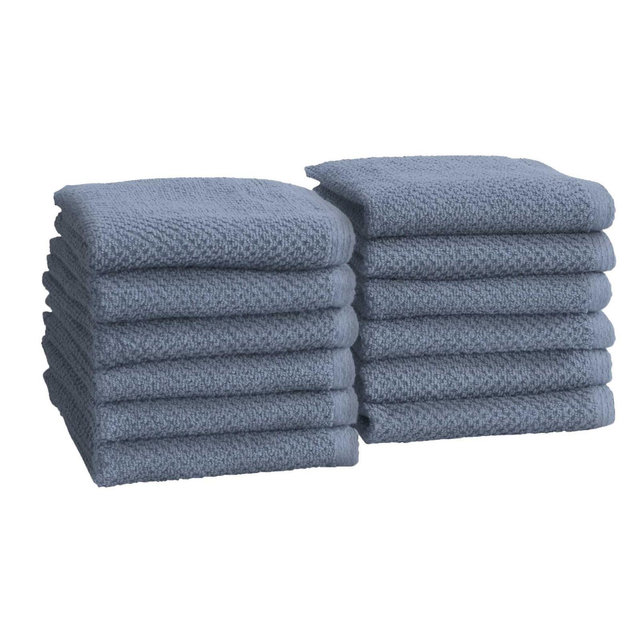 Cotton Quick Dry Textured Bath Towel - Great Bay Home .