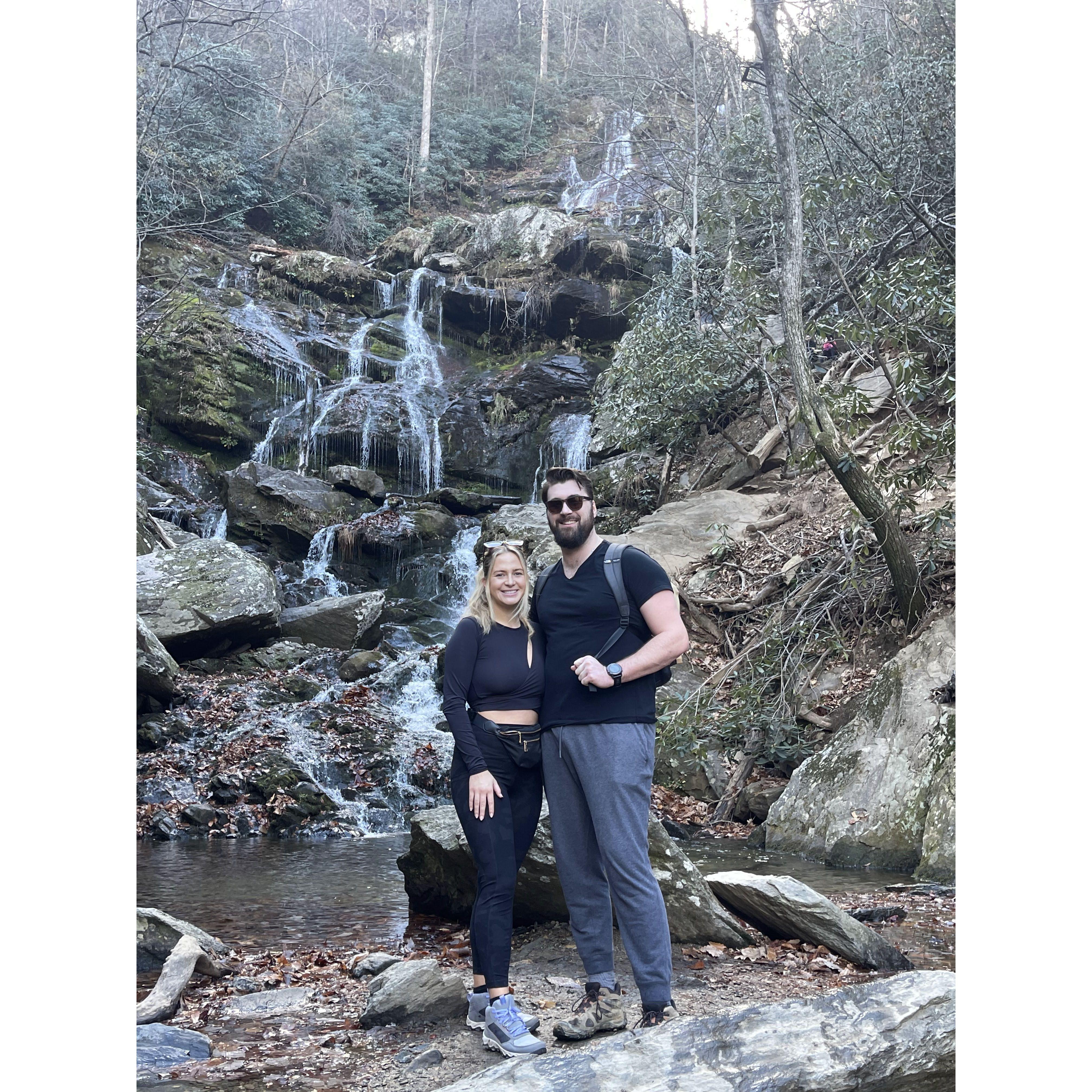 Hiking Catawba Falls in North Carolina