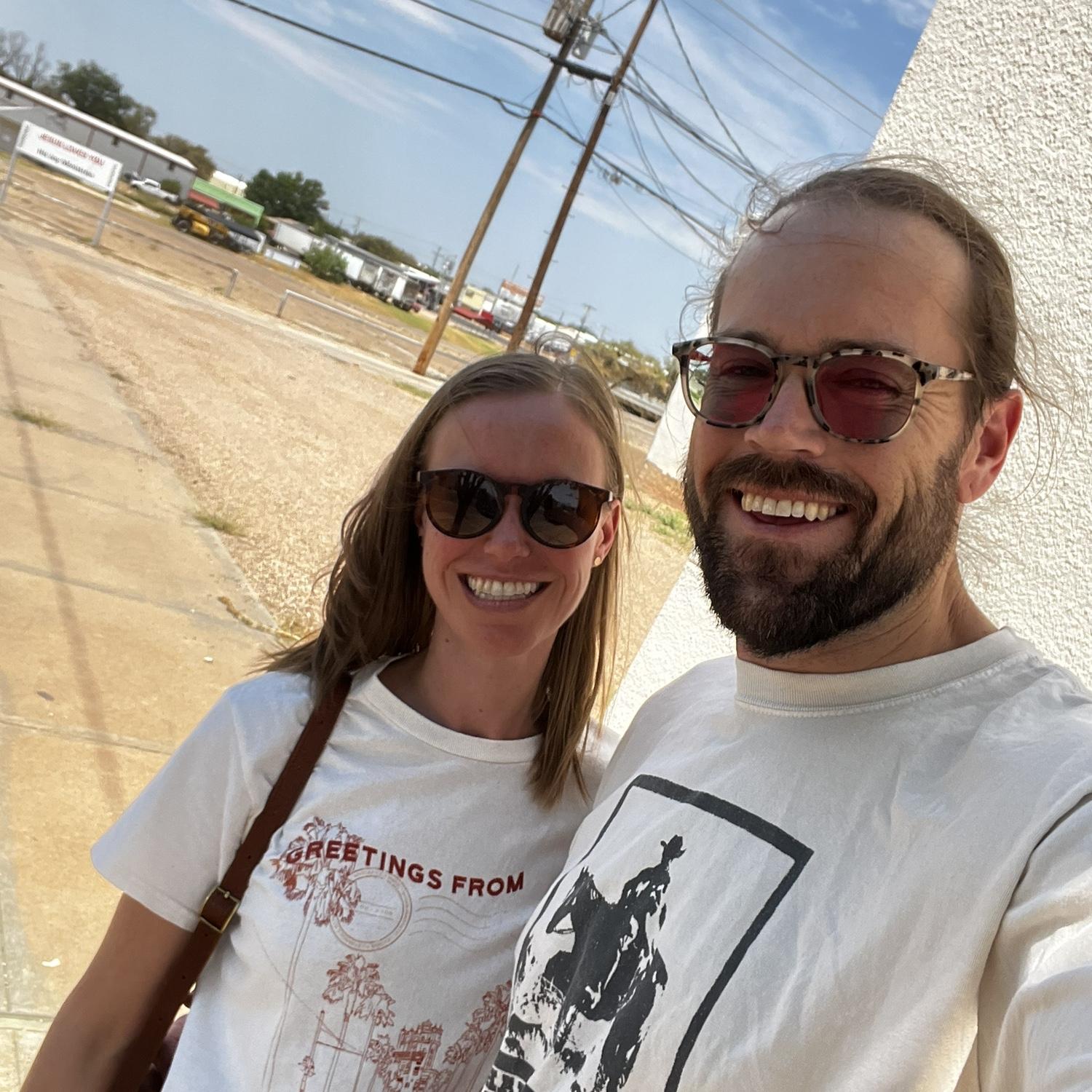 Travel t-shirt twinning!