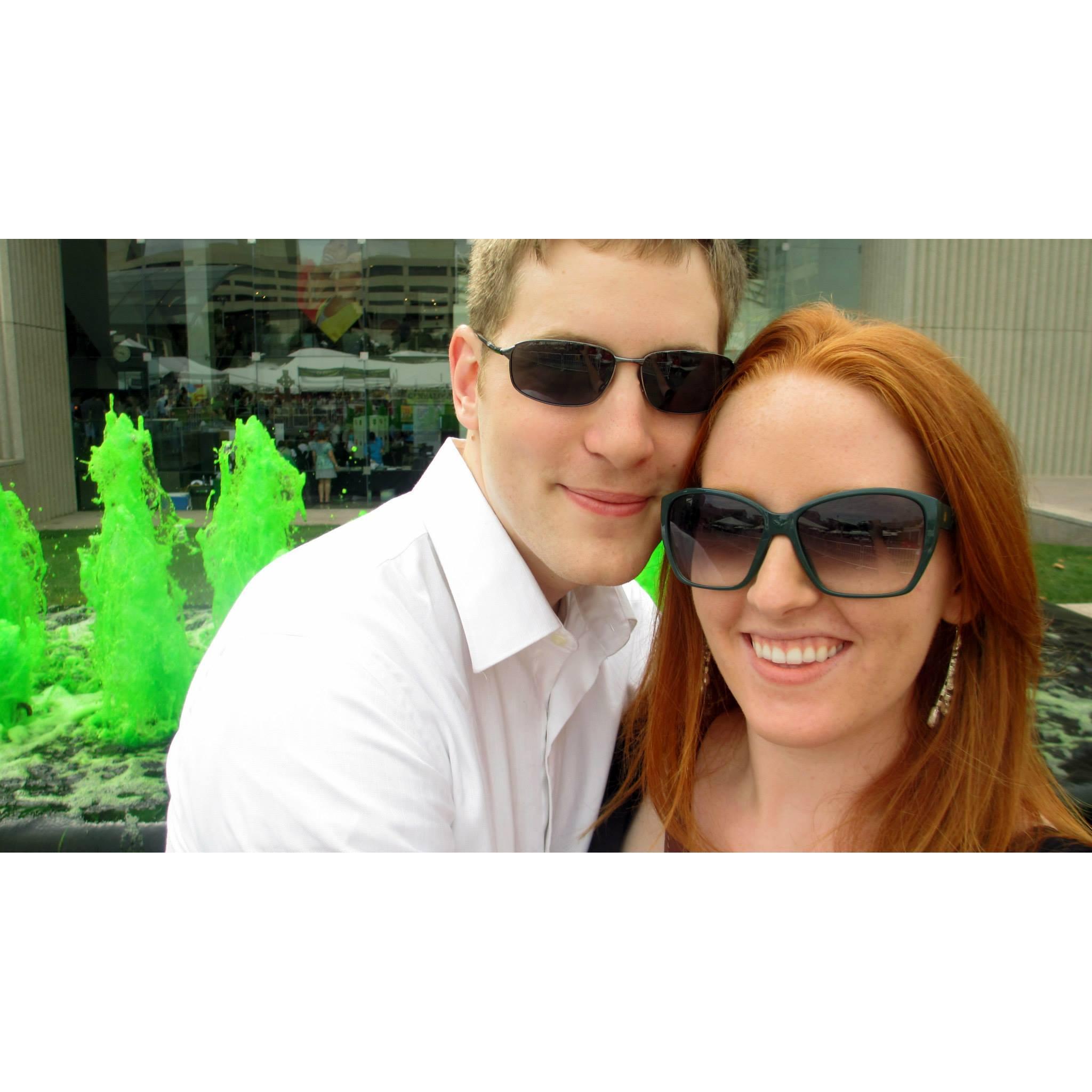 KC Irish Fest for our 1st Anniversary!