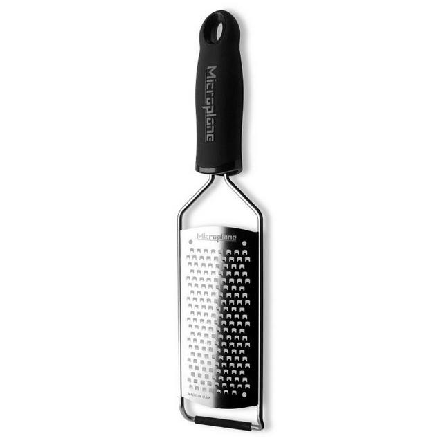 Martha Stewart Taupe Stainless Steel Handheld Grater & Zester