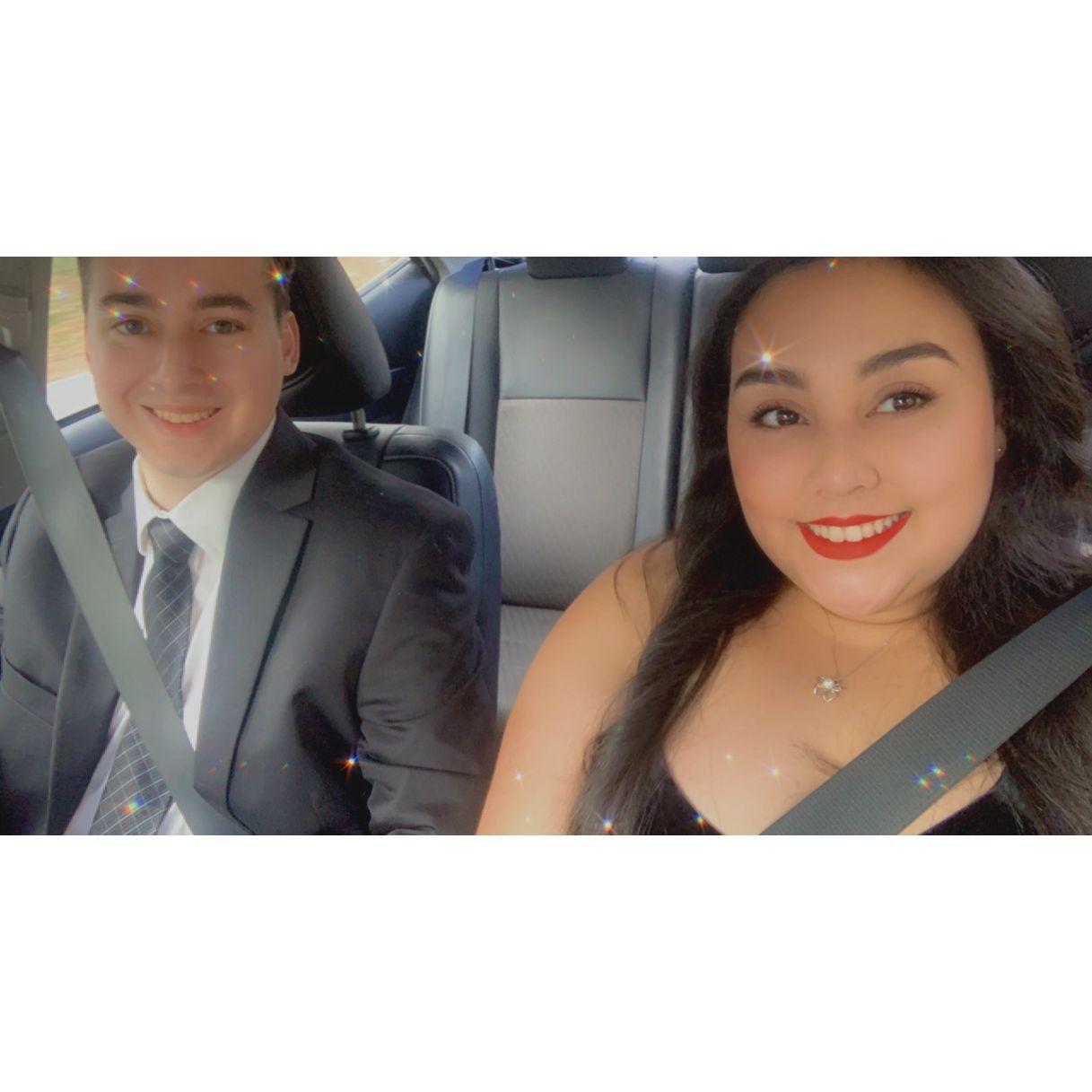 On our way to see The Nutcracker Ballet