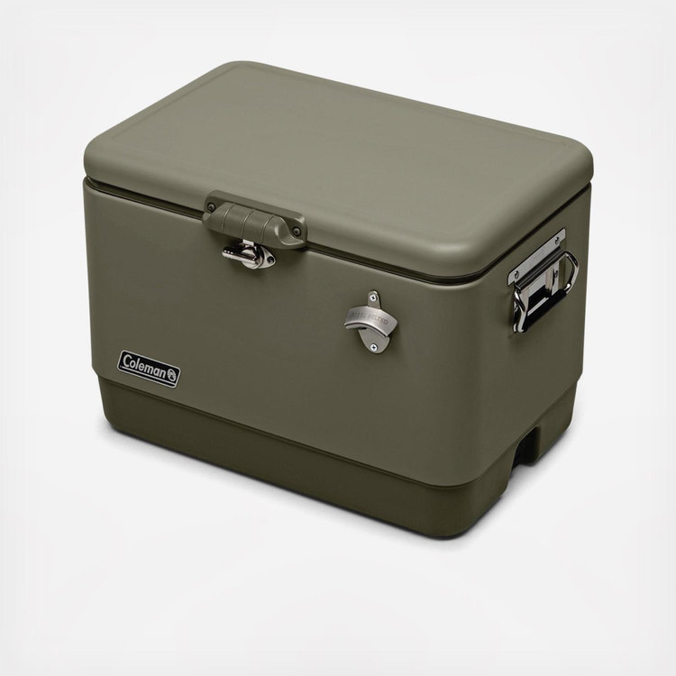 Coleman, Reunion 54-Quart Steel Belted Matte Cooler | Zola