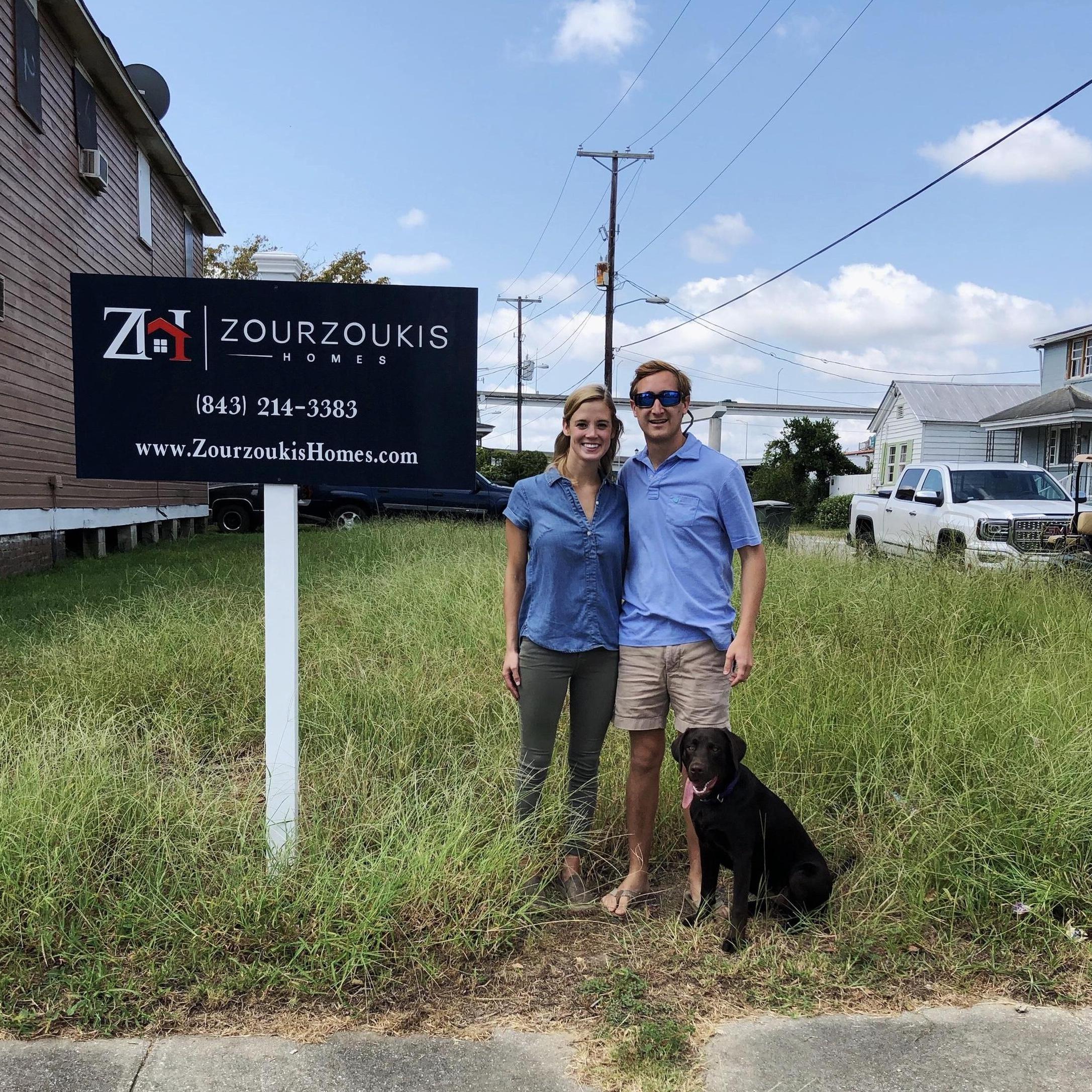 Property of where George would build our first house