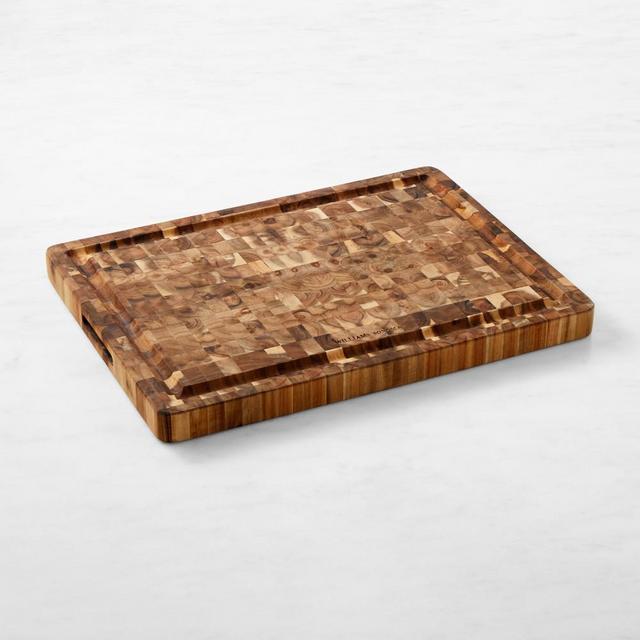 Williams Sonoma Acacia Endgrain Board, Large, 20'x15 '