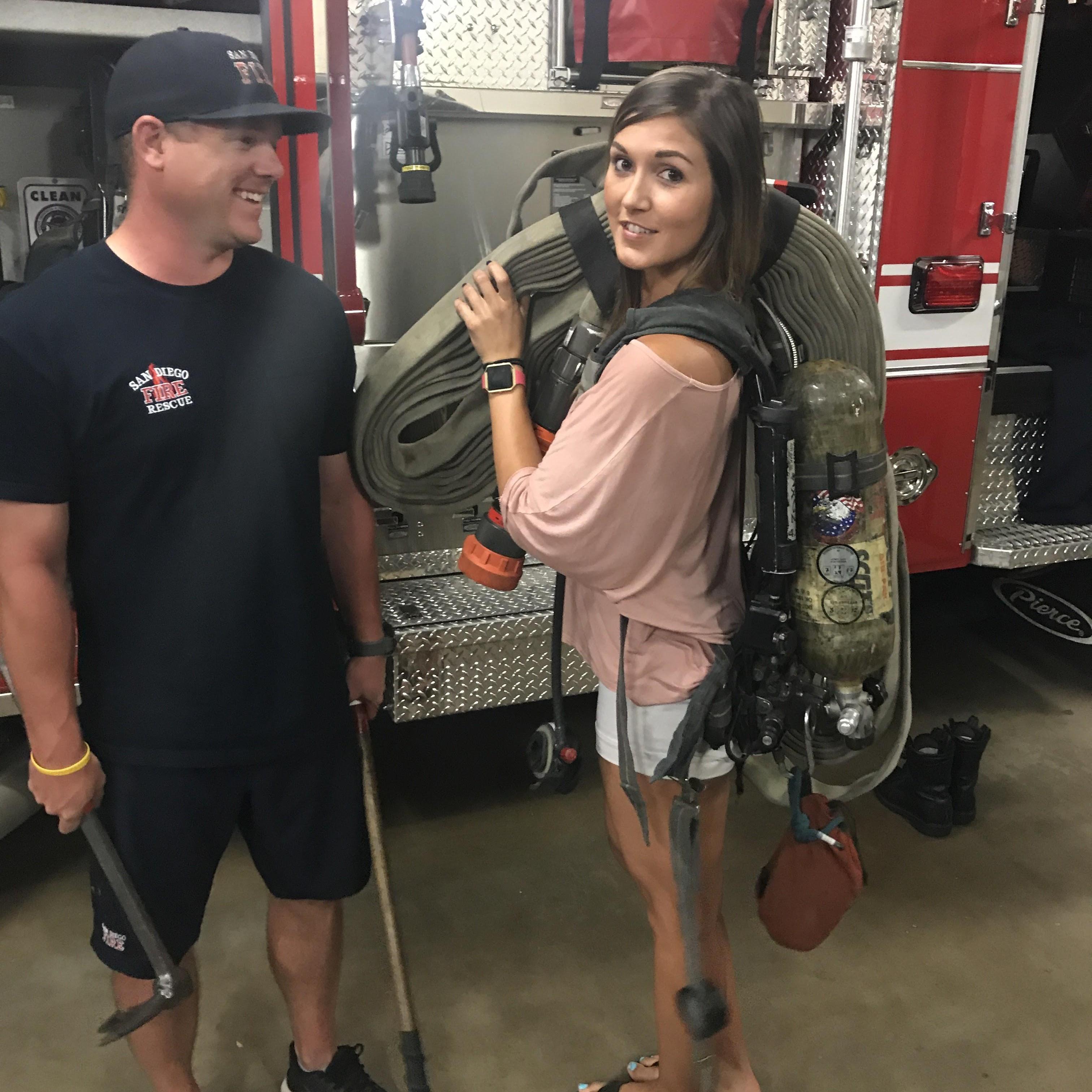 "I can carry this babe" haha!