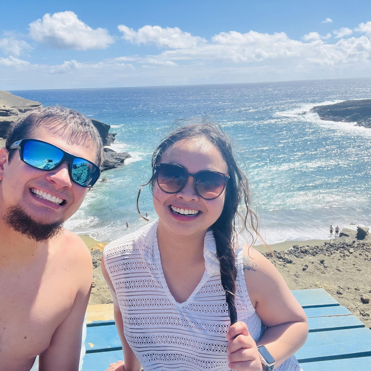 They either love going to the beach....