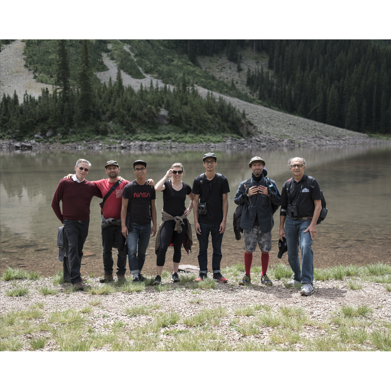 The gang went for a hike. Pica's were seen. Aspen, CO