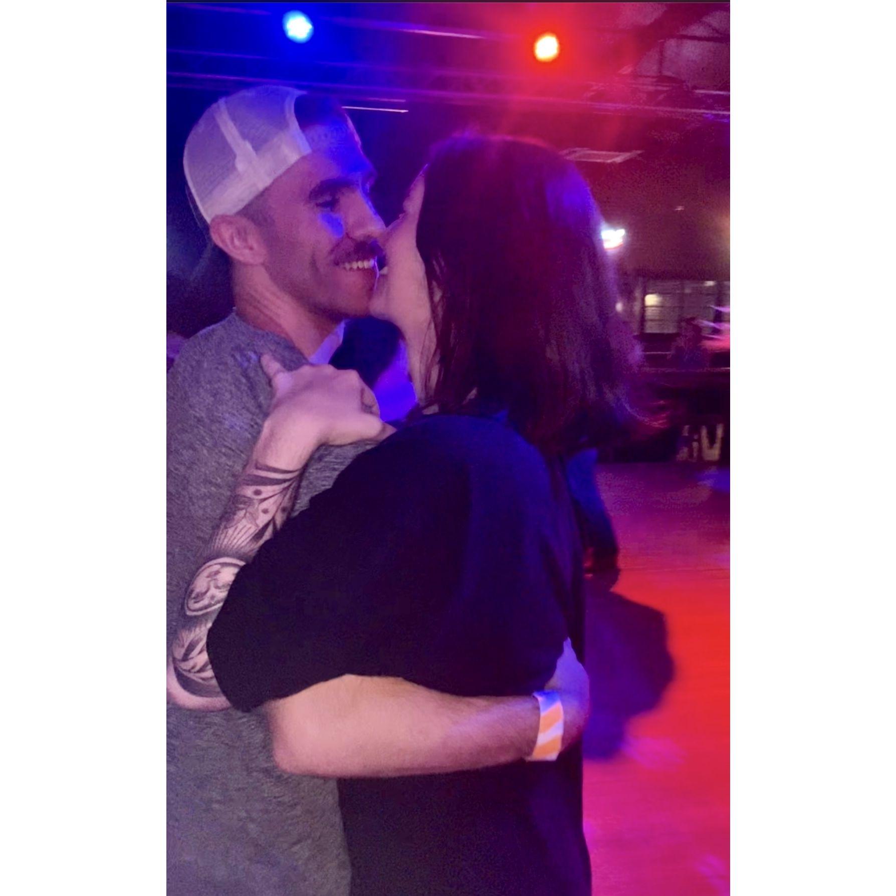 The first time we said “I love you.”