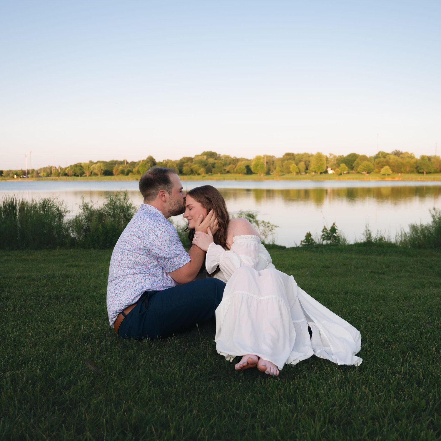 Engagement photo shoot with our wedding photographer!