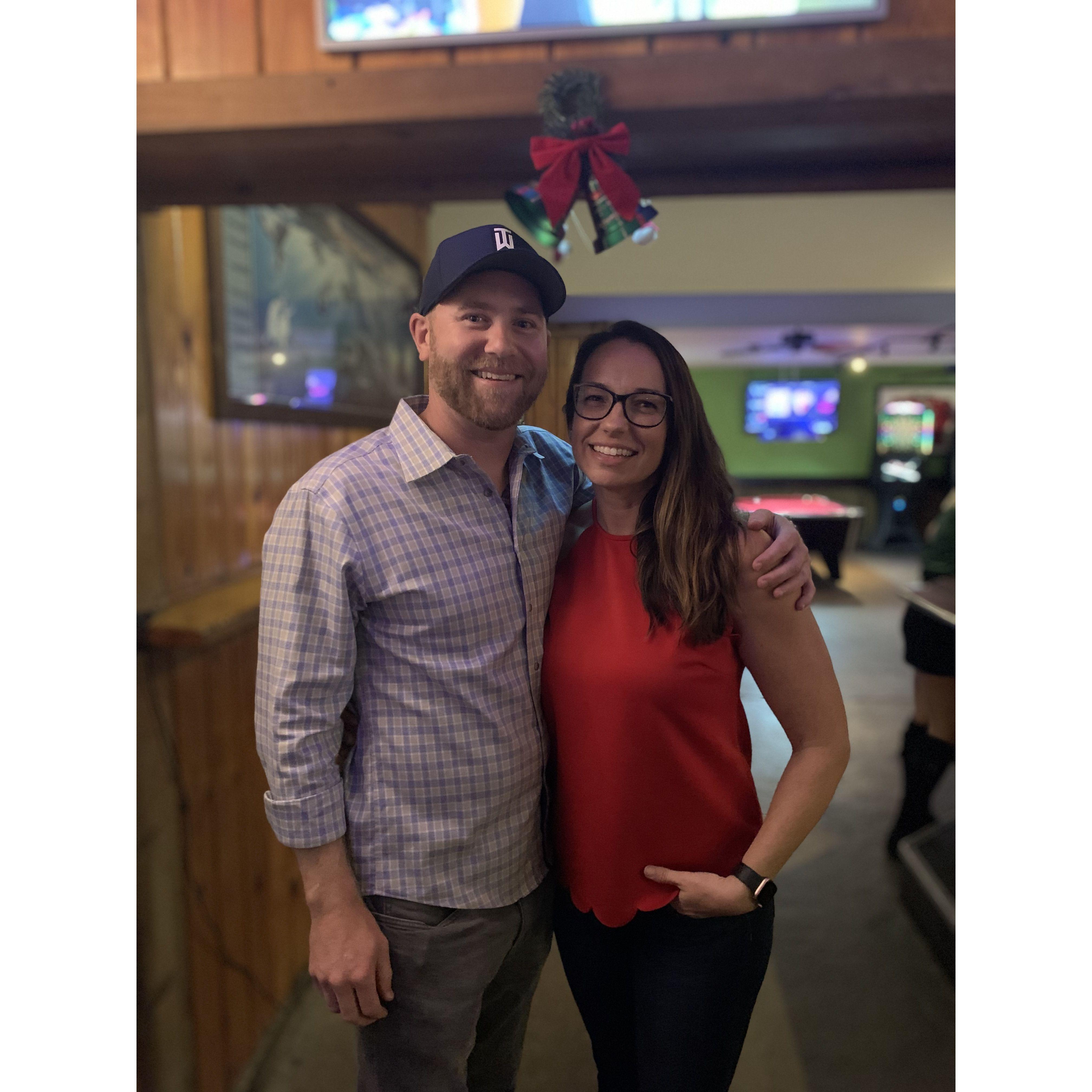 Our very first photo together