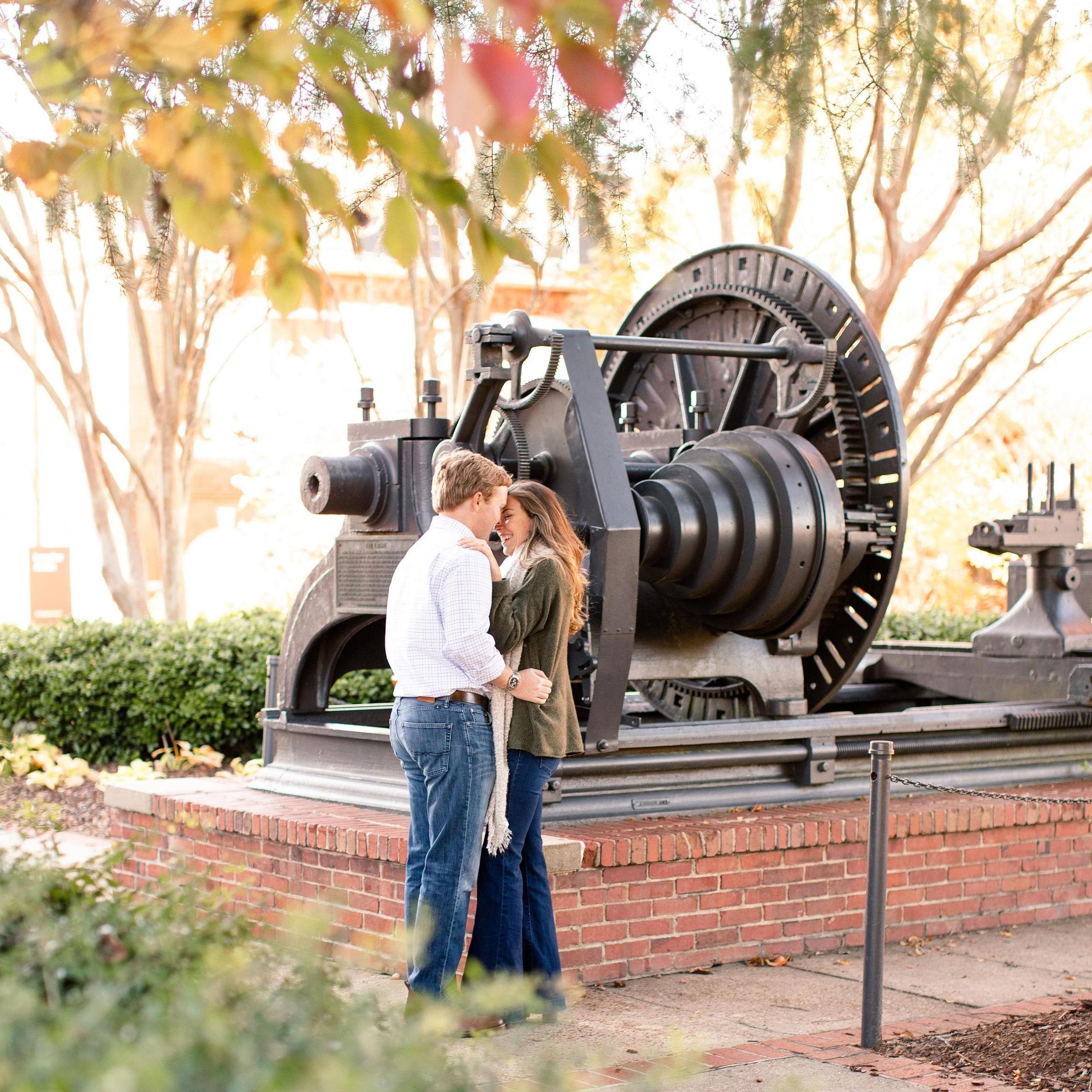 Engagement photos at Auburn University!