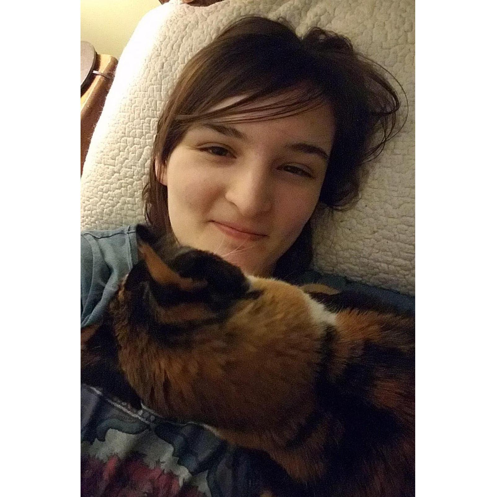 They both love their pets...