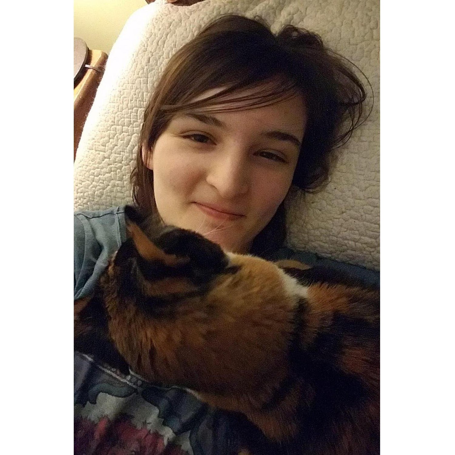 They both love their pets...