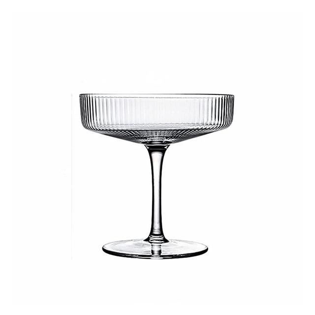 Champagne Coupe Glasses, Martini and Champagne Glasses for Home Bar, Wedding, and New Years Party - 11.6Oz Seupeak (Size : Type1)