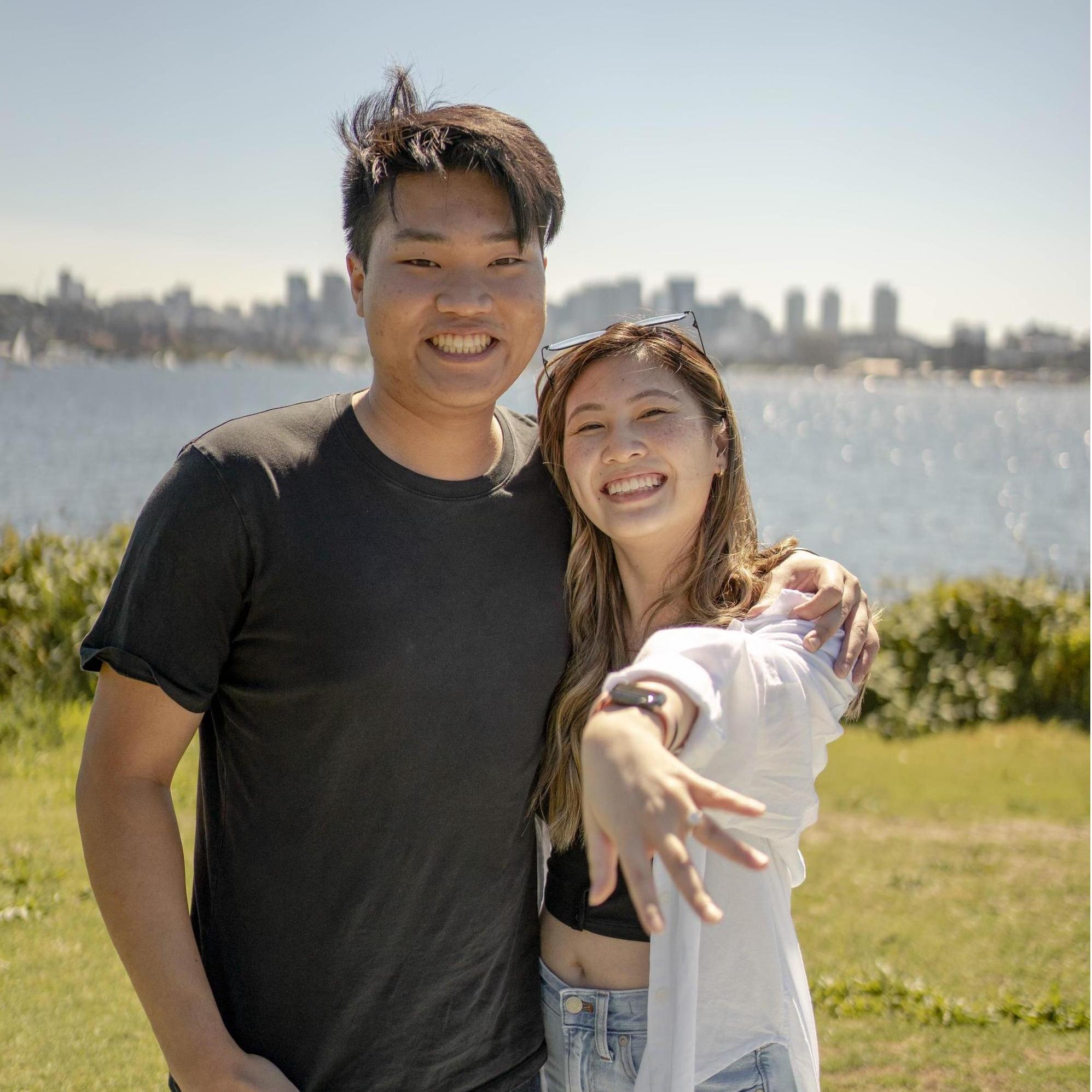 { 08.28.21 } she said yes!