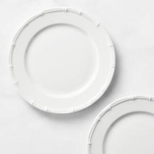 Pillivuyt Bamboo Porcelain Salad Plates - Set of 4