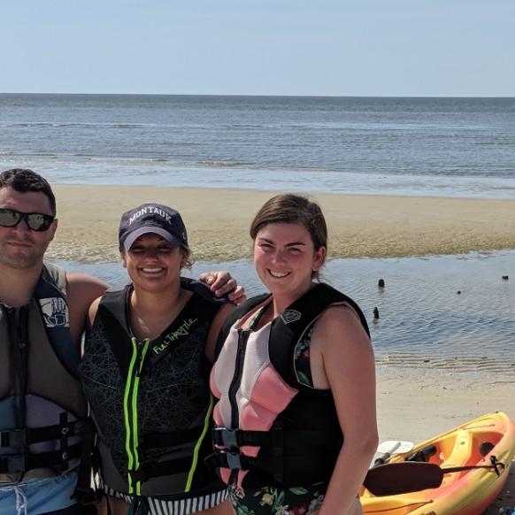 August 2019 ~ Chris joins Emily for her annual summer trip to visit Tessa at her summer home in Wildwood, NJ.