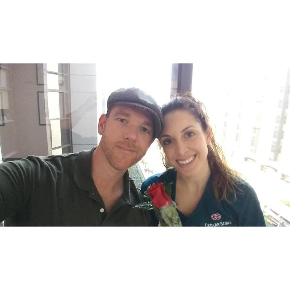 Work visit from my love, 2017