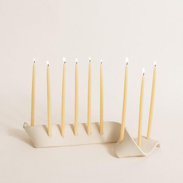 Swey Menorah, White