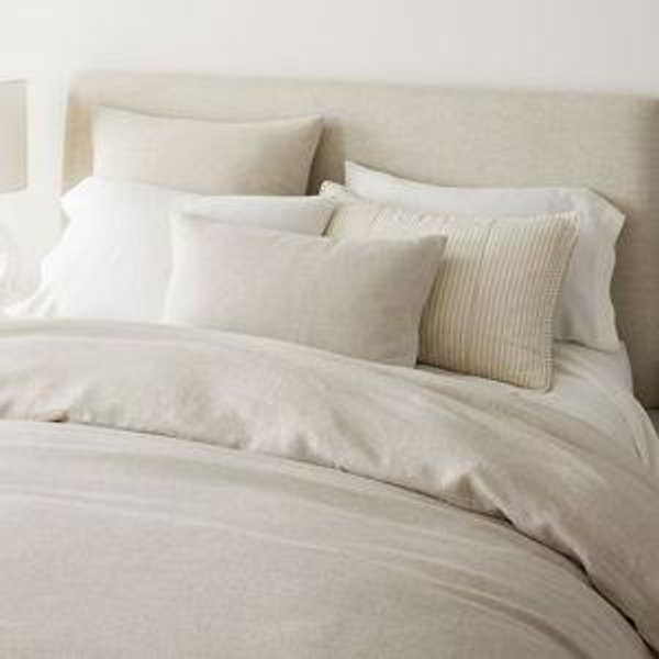 European Flax Linen Duvet Cover Shams