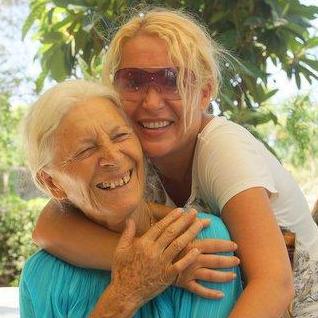 Cyprus: Ute and Cennet (Mona's grandmother and Murat's sister)
