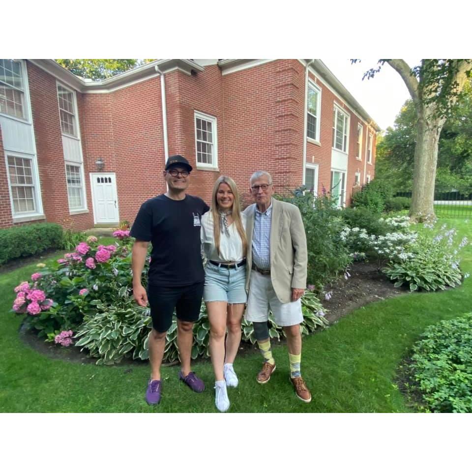 Rachel's Grandpa Tom. Grosse Pointe, Mi, July 2021