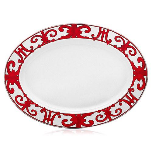 Hermes Balcon du Guadalquivir Oval Platter, Small