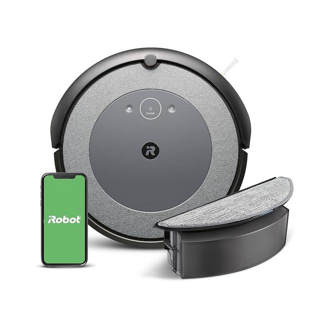 iRobot Roomba Combo i5 Robot Vacuum & Mop - Clean by Room with Smart Mapping, Works with Alexa, Personalized Cleaning Powered OS, Ideal for Pet Hair, Carpet and Hard Floors​ ​