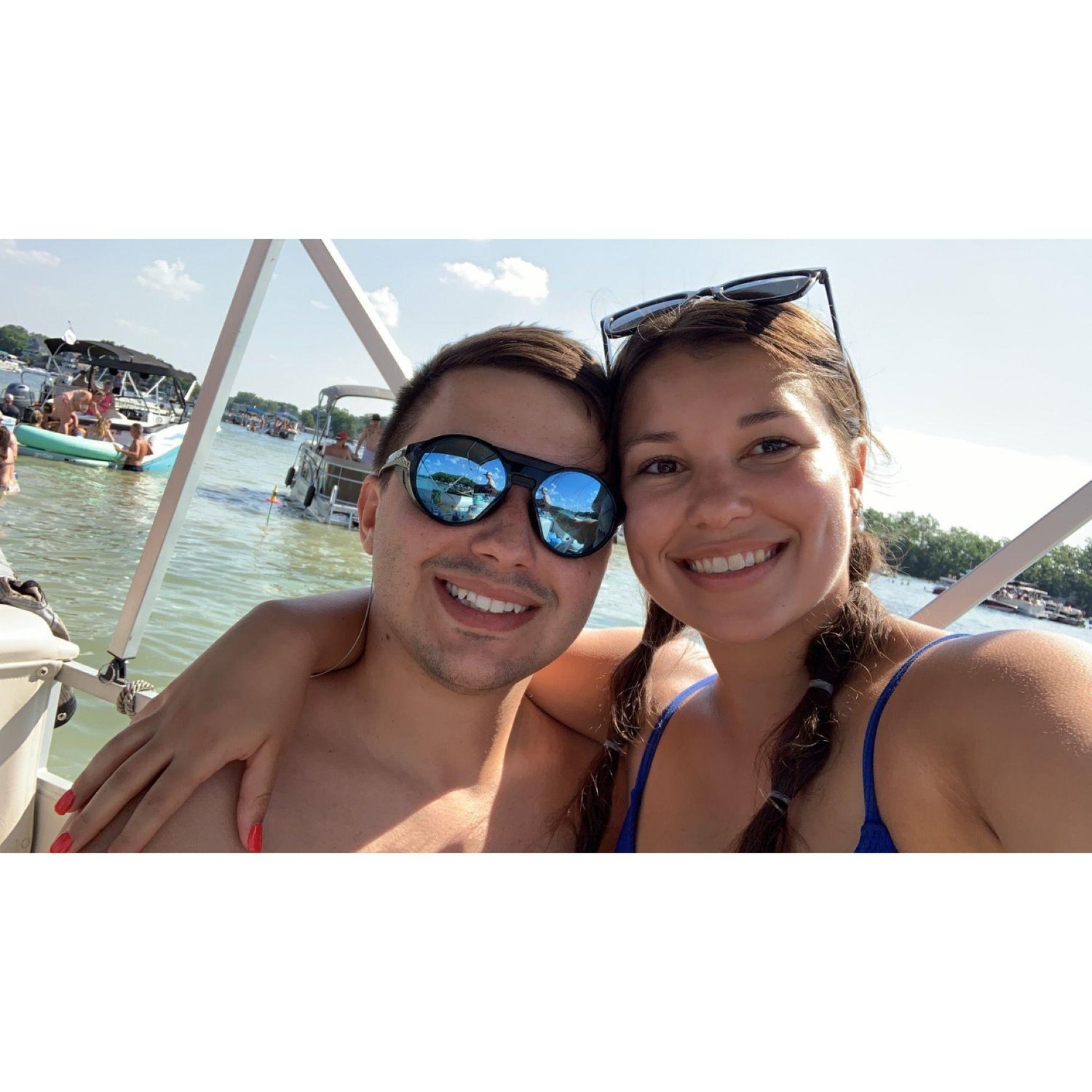 Fourth of July boat ride 2023