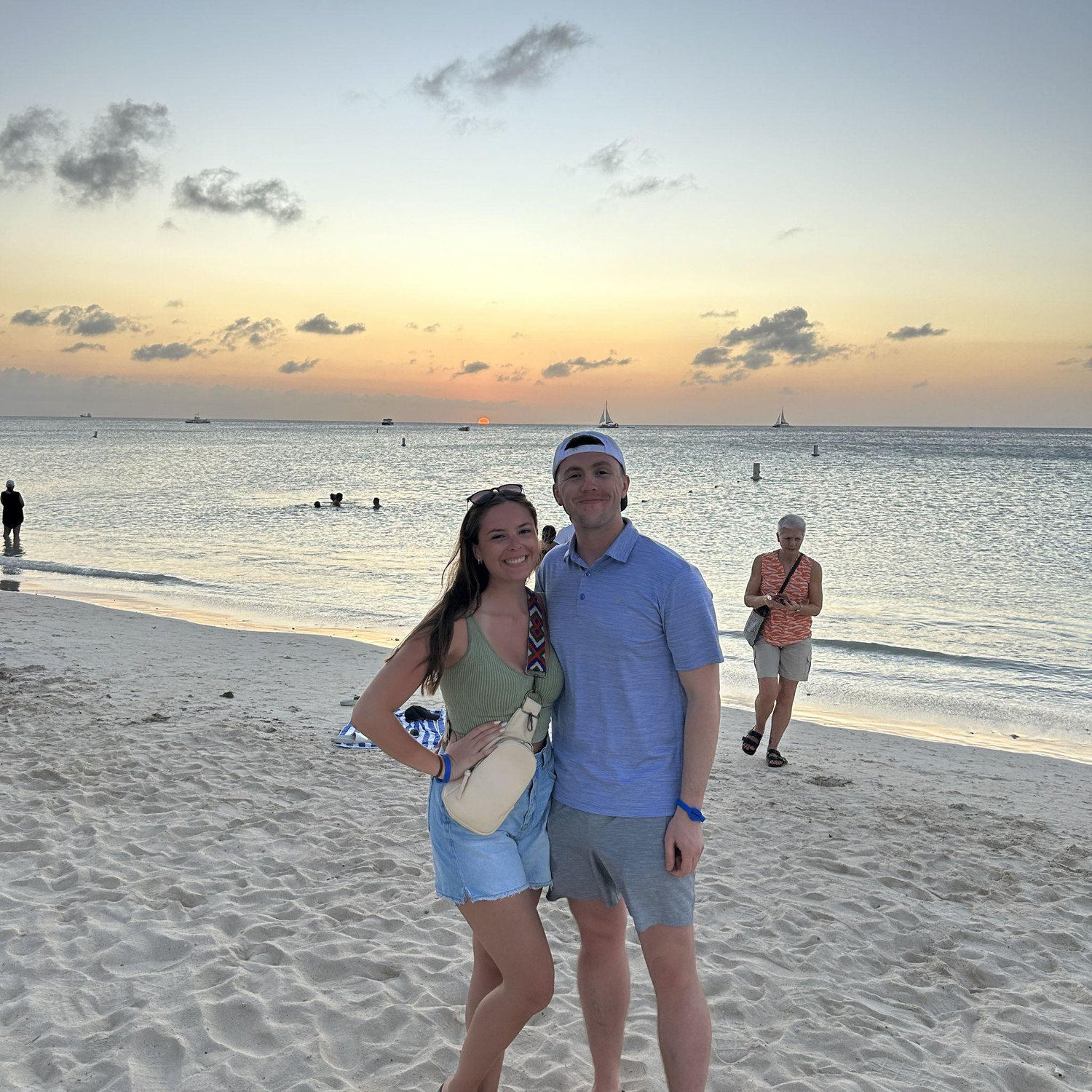 Our 10 year anniversary in Aruba