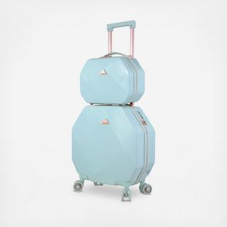 Kensie Octagon 2-Piece Hardside Luggage Set