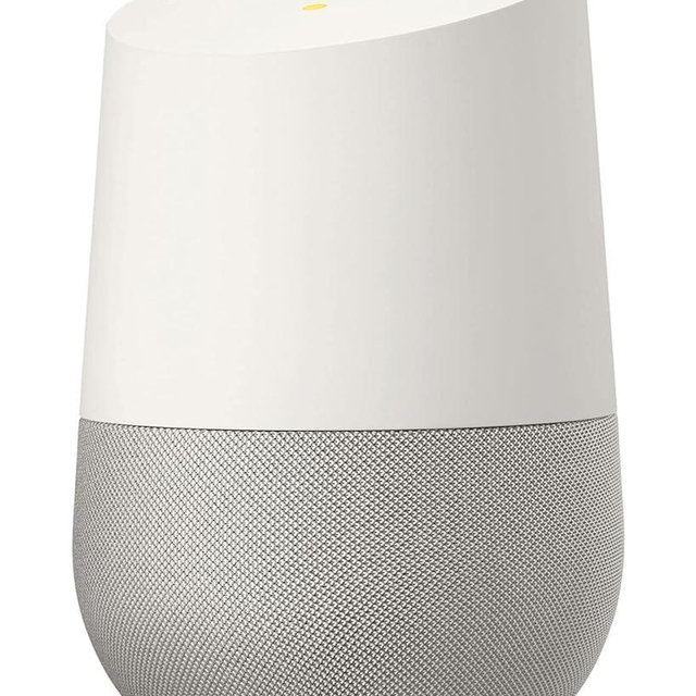 Google Home White Slate One Size Smart Speaker Google Assistant