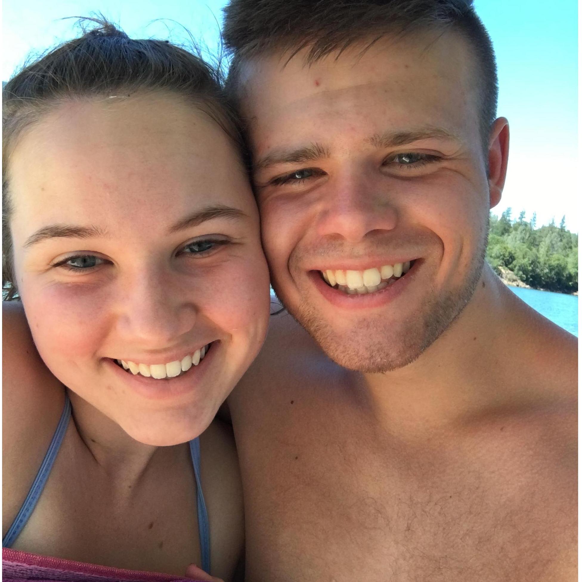 This was taken on our 6 month anniversary!