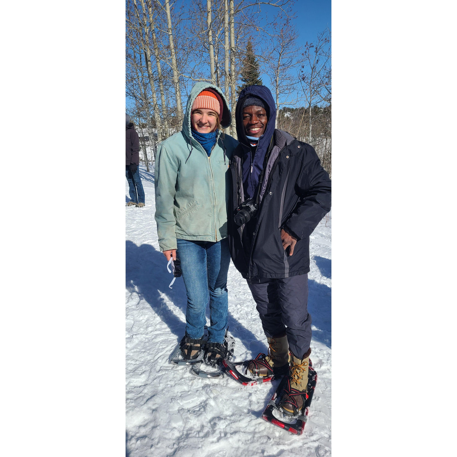 Snowshoeing