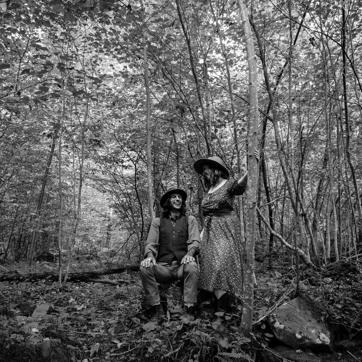 Laughing in the woods of Audra State Park in West Virginia. 2018.