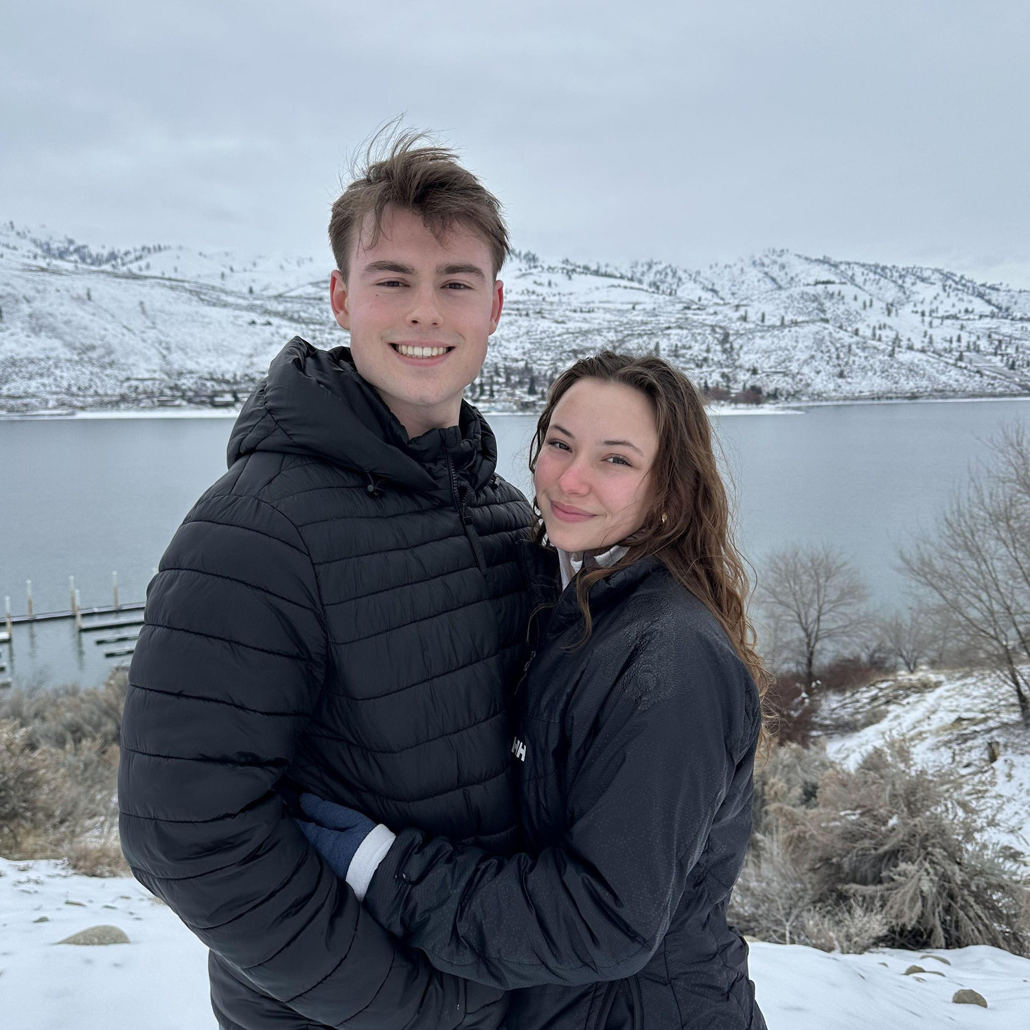 Showing Storm Chelan in the winter time.