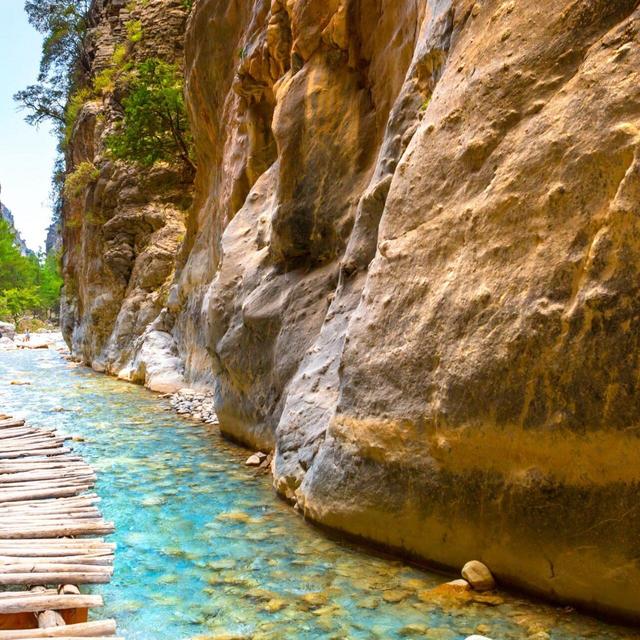 Hiking the Samaria Gorge in Crete