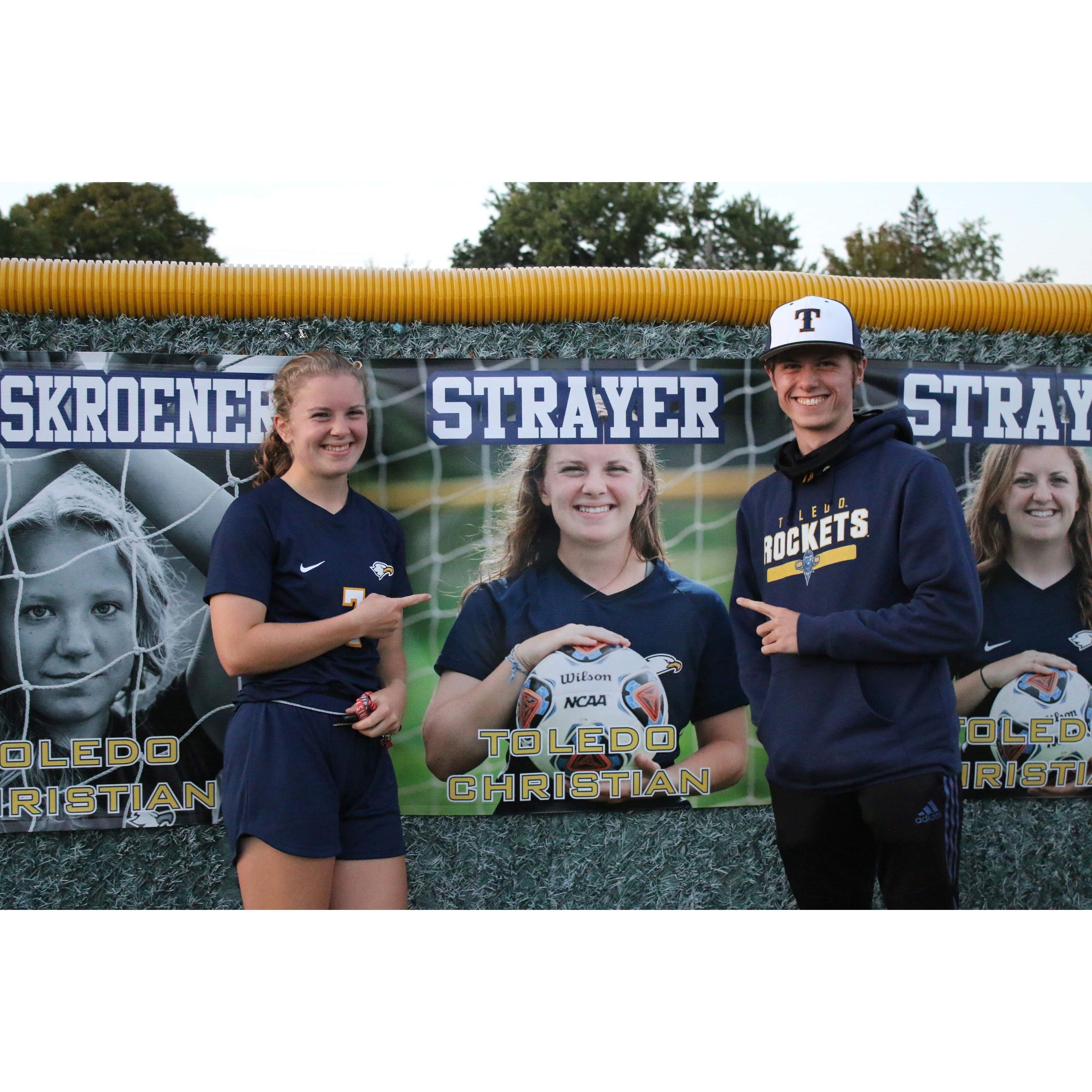September 21st, 2020 - Nadia's senior year soccer.