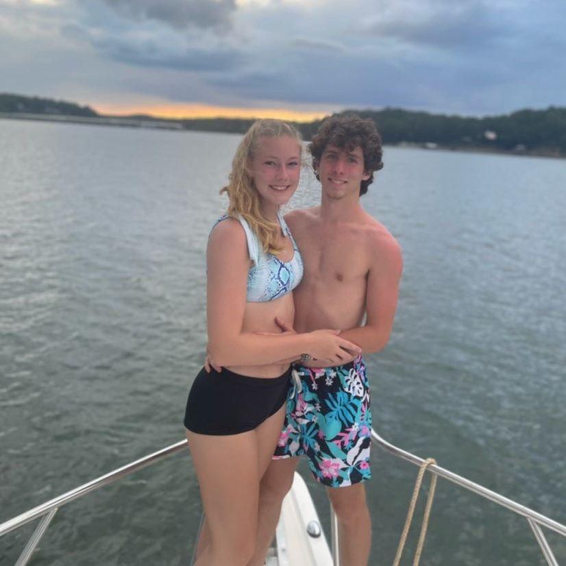 We see each other once a month during the following school years, and Kaylie falls in love with the lake life!