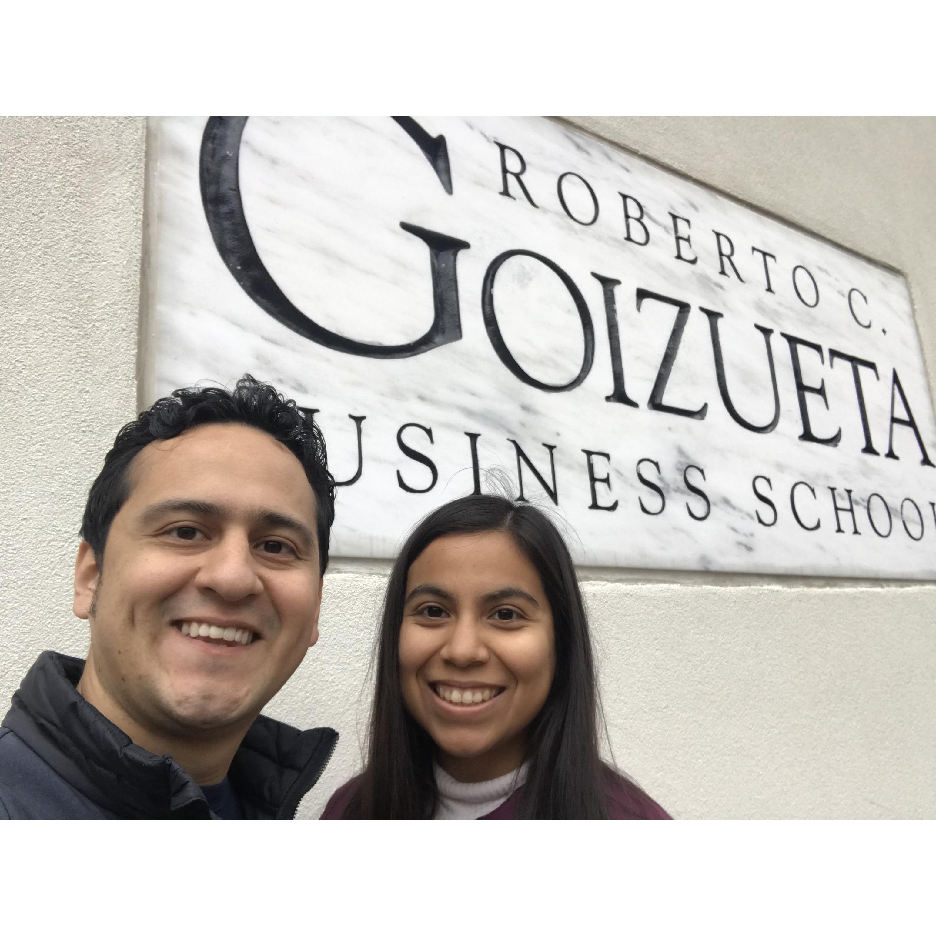 Visiting Emory University - Osvaldo's university