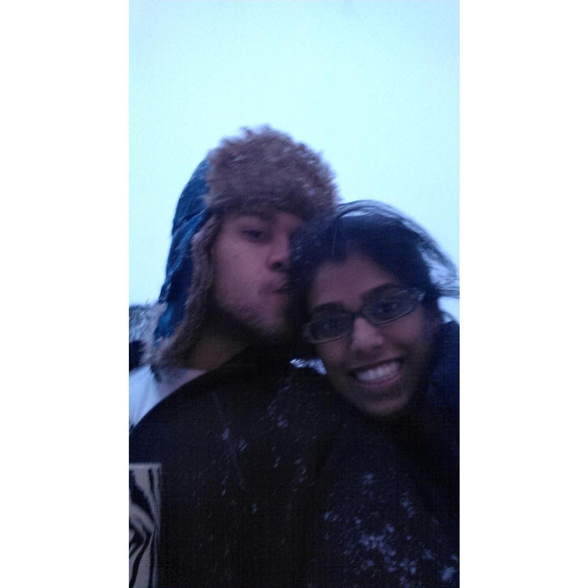 Our first winter together in ALABAMA!