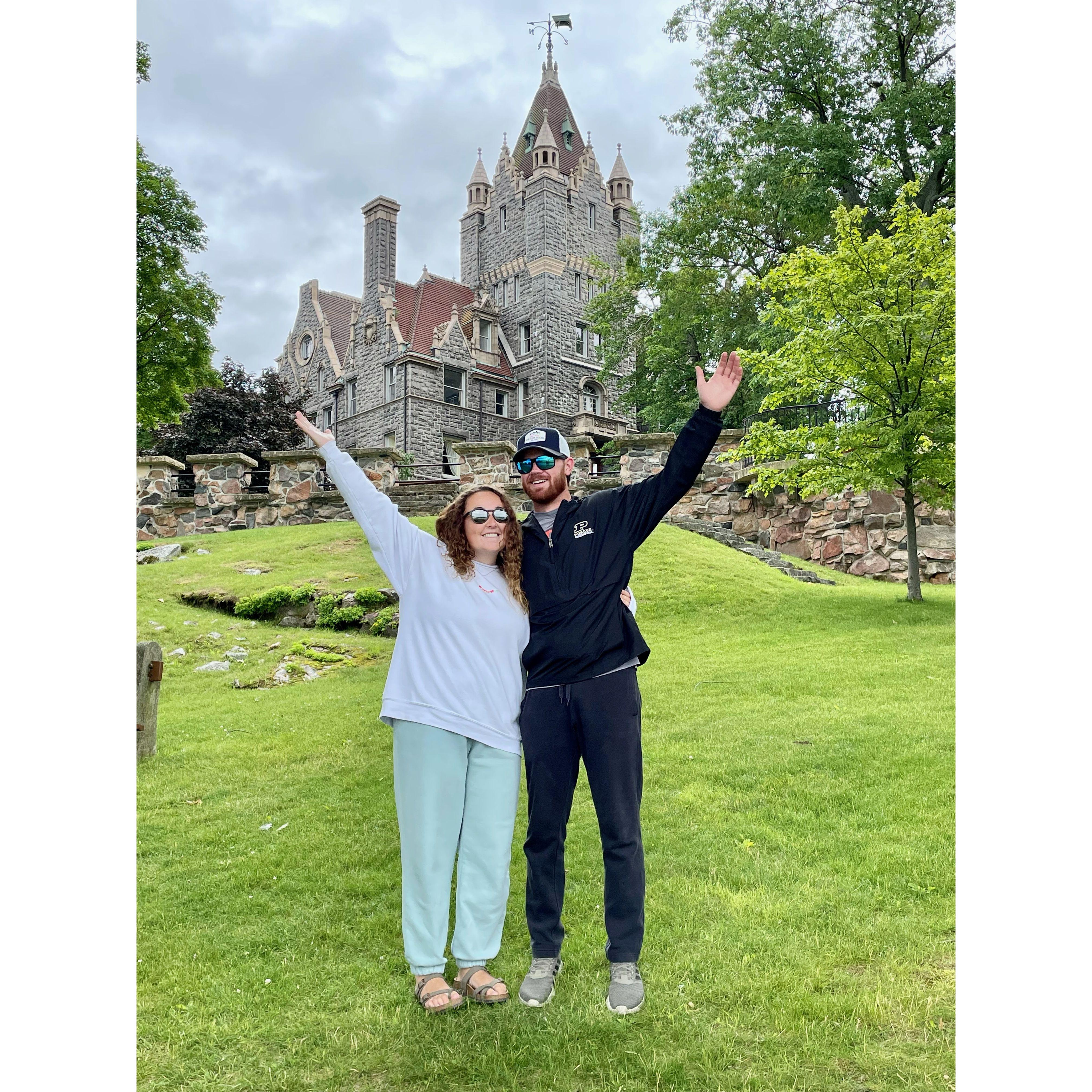Bodlt Castle in Alexandria Bay, NY.