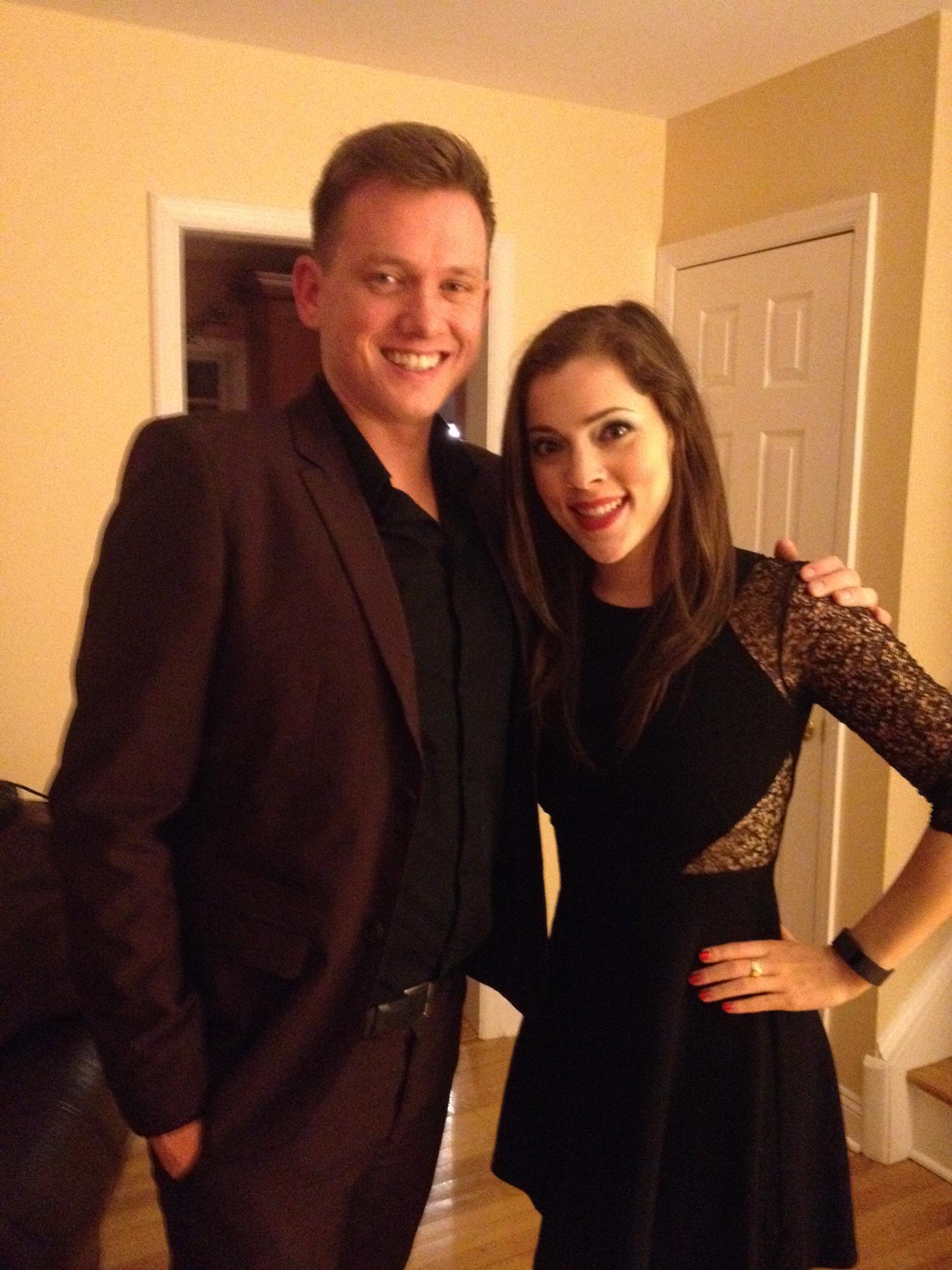 Kevin & Dana at their annual Winter Solstice party.